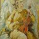 Angel with violin, Pictures, Chelyabinsk,  Фото №1
