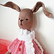 Order Soft toy Bunny. handsewingtoys. Livemaster. . Stuffed Toys Фото №3