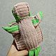 Turtle from the game Minecraft. Turtle Minecraft.  Minecraft. Stuffed Toys. Knitted toys & Wood products. My Livemaster. Фото №6