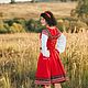 Русский народный костюм. Артикул 1216. Народные костюмы. Костюм-Шоу. Костюмы в народном стиле (Kostum-Show). Интернет-магазин Ярмарка Мастеров.  Фото №2