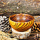 Bowl from Elm for average food Utensils of wood Wooden ware #T49, Plates, Novokuznetsk,  Фото №1