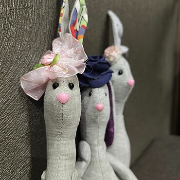 Куклы и игрушки ручной работы. Ярмарка Мастеров - ручная работа Кукла заяц. Handmade.