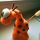 Giraffe. Stuffed Toys. strand of wool. Online shopping on My Livemaster.  Фото №2