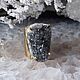 Кольцо кафф с натуральным агатом и друзой. Кольца. Mineral Secrets. Интернет-магазин Ярмарка Мастеров.  Фото №2