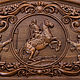 Backgammon carved Ivanova's 'the bronze Horseman' 60, WoodG. Backgammon and checkers. H-Present more, than a gift!. Online shopping on My Livemaster.  Фото №2