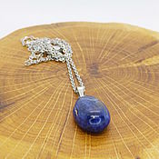 Украшения handmade. Livemaster - original item A sodalite pendant on a chain. Handmade.