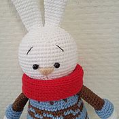 Куклы и игрушки handmade. Livemaster - original item Bunny in a sweater. Handmade.