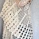 Shawl 'White Swan'. Shawls. knitting for you. Online shopping on My Livemaster.  Фото №2