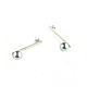 Order Earrings with Major pearls long 'Silver balls'gray. Irina Moro. Livemaster. . Earrings Фото №3