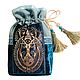 Pouch for Tarot cards, oracles, runes or crystals, Baggie, Noginsk,  Фото №1