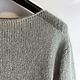 Заказать Свитер из мохера «Серый». Knitwork_room (Вязаные вещи в наличии и под заказ). Ярмарка Мастеров. . Свитеры Фото №3