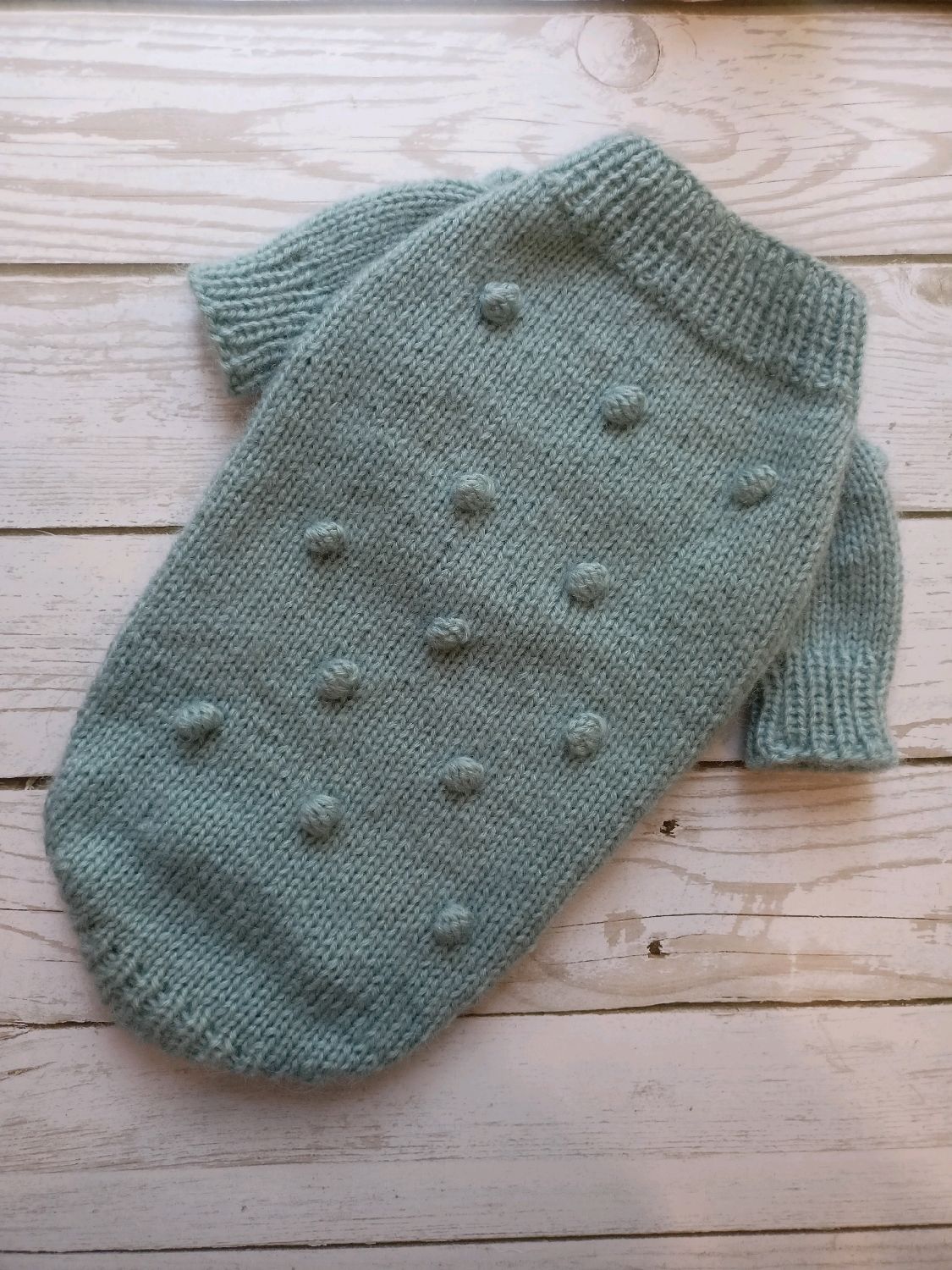 Вязаный свитер для собак в интернет-магазине Ярмарка Мастеров по цене ...