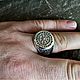 Vegvisir Ring with Valknut, Rings, Sochi,  Фото №1
