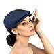 Женская летняя кепка “Крис», синяя, Кепки, Санкт-Петербург,  Фото №1