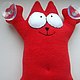 Мягкая игрушка Кот Саймона. Мягкие игрушки. Екатерина Гудошникова. Ярмарка Мастеров.  Фото №6
