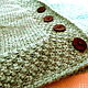 Women's vest knit button-down 'Bokserka'. Vests. CUTE-KNIT by Nata Onipchenko. My Livemaster. Фото №6