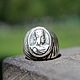 Men's ring minted in 925 sterling silver HH0002. Ring. Sunny Silver. Online shopping on My Livemaster.  Фото №2