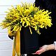 Заказать Букет Мимозы большой Живые цветы на 8 марта. DARK FLORIST Флористика Декор ЦВЕТЫ. Ярмарка Мастеров. . Подарки на 8 марта Фото №3