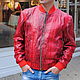 Garfiya Python leather jacket, Mens outerwear, Moscow,  Фото №1