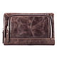 Gregory leather clutch (dark brown antique), Wallets, St. Petersburg,  Фото №1