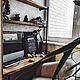Стол письменный в стиле лофт. Столы. WOOD LOFT (woodloftmsk). Интернет-магазин Ярмарка Мастеров.  Фото №2