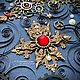 Кулон,подвеска,брошь «Моя Звёздочка» в стиле стимпанк/steampunk, Кулон, Санкт-Петербург,  Фото №1