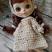 Боннет нормандский для антикварной куклы