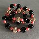 beads: ' Pink coral ' made of natural coral and agate, Beads2, Moscow,  Фото №1