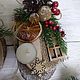  Eco-style candlesticks, Christmas gifts, Moscow,  Фото №1