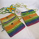 HANDBAG PURSE for kids knitted (horizontal). Wallets. Gala Devi (crochet design). My Livemaster. Фото №5
