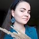 Заказать  Кружевной чокер и серьги Ночь. Анна Лаврентьева (lav-annet). Ярмарка Мастеров. . Комплекты украшений Фото №3