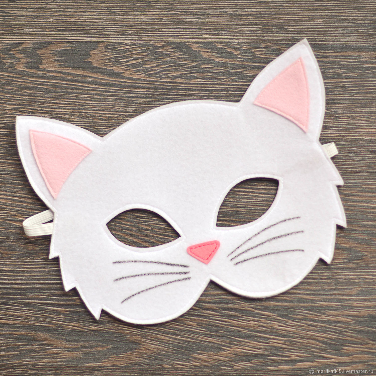 Идеи для создания бумажной маски кота