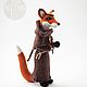 Felted toy The Monk Fox. Felted Toy. Inga Moiseeva The Leprechaun's shop. Online shopping on My Livemaster.  Фото №2