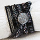 Bracelet Winding Chain Bracelet Rocker Bracelet Unisex. Braided bracelet. sevenline. Online shopping on My Livemaster.  Фото №2