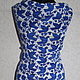 Gauze 'Lovebirds'. Fabric. Ya-shveya. Online shopping on My Livemaster.  Фото №2