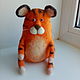 felt toy: Tiger. Felted Toy. lilu. Online shopping on My Livemaster.  Фото №2