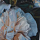 Custom painting 'Cream peonies' oil on canvas 50h60 cm. Pictures. vestnikova. My Livemaster. Фото №5