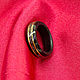Кольцо из черного граба с аметистом "Аметистовое сияние". Кольца. Рыжий кот Рязань. Ярмарка Мастеров.  Фото №5