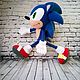 Заказать Ёж Соник (Sonic the Hedgehog). Боченкова Анна (lolki). Ярмарка Мастеров. . Мягкие игрушки Фото №3