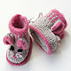 Супер теплые и мягкие пинетки зайчики для малышей. Пинетки. Baby Booties. Ярмарка Мастеров.  Фото №5