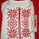 Russian embroidered shirt for a boy, Carnival costumes for children, Starominskaya,  Фото №1