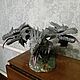 Статуэтка "Горыныч". Статуэтки. Подарки Фом-арт и вязаные игрушки Ольги Рожновой. Ярмарка Мастеров.  Фото №4