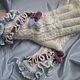 Gloves with colored ruffles. Gloves. Irina-snudy,hoods,gloves (gorodmasterov). My Livemaster. Фото №6