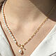 Necklace, necklace, beads made of natural pearls 'Tenderness'. Necklace. kvk1. Online shopping on My Livemaster.  Фото №2