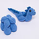 Заказать Амамани Динозавр. Bead&Knitted Turtle 2 (Ольга). Ярмарка Мастеров. . Мягкие игрушки Фото №3