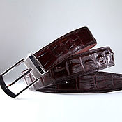 Аксессуары handmade. Livemaster - original item Genuine Crocodile Leather Belt IMA3154K. Handmade.