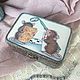 Шкатулка «Хитрец». Шкатулки. Наталья Погуляева (minichudo). Интернет-магазин Ярмарка Мастеров.  Фото №2