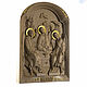 Икона резная Православная из дерева Святая Троица. Иконы. CarvingFantasy. Ярмарка Мастеров.  Фото №5