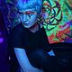 ВОЛНА СВОБОДЫ Uv Флюрное полотно Психоделический арт. Декор. ANAHART. Ярмарка Мастеров.  Фото №7