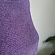 Джемпер " Виола" 100% шелк. Джемперы. Вера / Kirshvery_knit (kirshvery) (kirshvery). Ярмарка Мастеров.  Фото №6